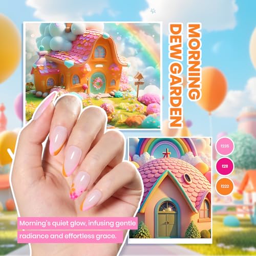 Beetles Gel Nail Polish Kit with U V Light - 55 Colors Gel Polish 80 Pcs Nail Kits with Base & Glossy Top Coat Soak Off DIY Salon at Home Beginner-friendly Nails Stuff Gifts for Women Girls - color: 0-Color Enchantment Beginner Kit