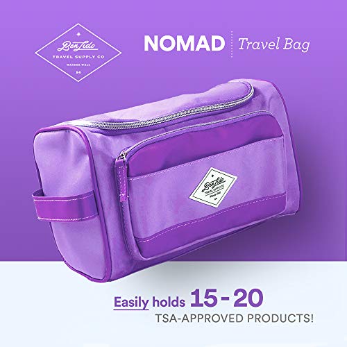 Convenience Kits International Women’s Super Premium 31 PC Travel Kit Featuring: Ensemble of Travel-Size Hair Care Products Plus Face, Body, Oral Care, Travel Essentials in Large Purple Toiletry Bag - style: Super Premium Kit