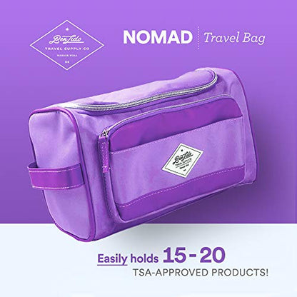 Convenience Kits International Women’s Super Premium 31 PC Travel Kit Featuring: Ensemble of Travel-Size Hair Care Products Plus Face, Body, Oral Care, Travel Essentials in Large Purple Toiletry Bag - style: Super Premium Kit