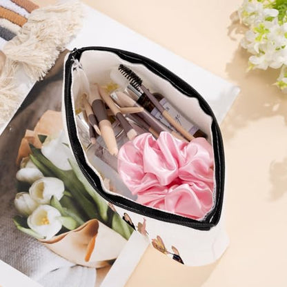 Frerdui Music Lover Makeup Bag Gifts for Women, Singer Makeup Bags, Singer Merch Cosmetic Bag for Next Era, Gift for Women Friends Birthday Mother's Day Nurse Graduation Gift for Her Music Lovers - style: Star Bag