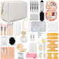 Emergency Kit for Women – Mini Emergency Kit with 50+ Bridal Suit Essentials, Purse Essentials Kit, Wedding Day Survival Kit, Emergency Bride Kit, Women’s Emergency Kit, Wedding Survival Kit - style: White