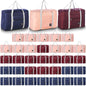 Travel Bag 36 Packes Carry on Luggage Foldable Duffel Bag Sports Gym Bag Weekender Overnight Bag Water Resistant Nylon Travel Duffel for Men Women - color: 12Pink 12Blue 12Red