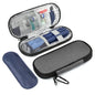 GERMUN Insulin Pen Cooler Travel Case with 2 Reusable TSA Approved Ice Packs, Diabetic Medication Insulated Cool Organizer Bag for Insulin Pens and Other Diabetic Supplies Storage (Grey) - color: Grey
