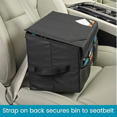 High Road Carganizer Front Seat Car Office Organizer and Mobile Office Work Truck Organizer with Filing Dividers and Desk Top Cover | Front Seat