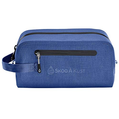 Skog Å Kust DoppSåk Waterproof & Leak-proof Travel Toiletry Bag | Large Blue - color: Blue, size: Large