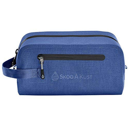 Skog Å Kust DoppSåk Waterproof & Leak-proof Travel Toiletry Bag | Large Blue - color: Blue, size: Large