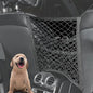 3-Layer Car Mesh Organizer Storage Bag Between Front Seats Kid Dog Pet Net Barrier Car Net Pocket Elastic Tissue Purse Holder Netting Pouch for SUV, Truck, Van 15.7" x 13.7" - size: 15.7 x 13.7 inch
