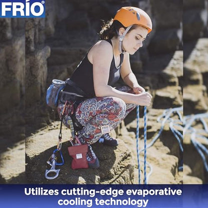 FRIO Cooling Wallet - Insulin Cooler for 45+ Hours of Stress Free On The Go - Burgundy - Small - color: Burgundy, size: Small