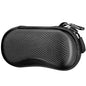 FINTIE Sunglasses Case, Hard EVA Shell Shockproof Sport Glasses Case with Metal Carabiner Travel Zipper Eyeglasses Holder - color: Black