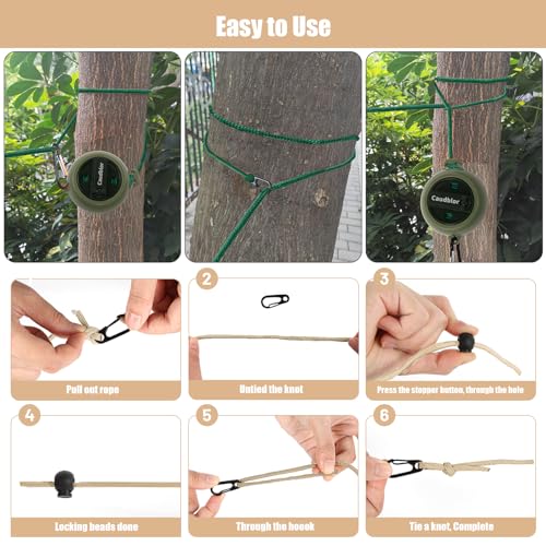 Portable Travel Clothesline Cord, Caudblor Adjustable 33ft Camping Clothes line, Laundry Drying Rope for Hotel Trip, Cruise, Outdoor/Indoor, with 12Pcs Stoppers, Windproof Clothespins - style: Apricot