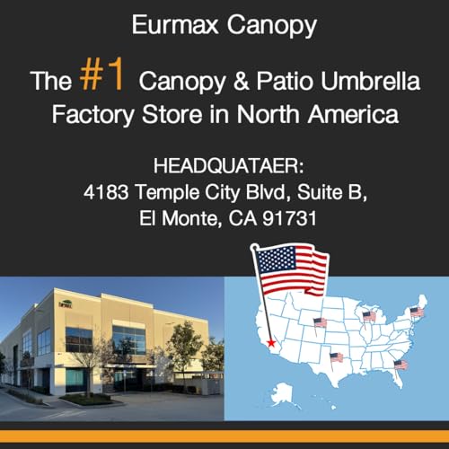 Eurmax USA 10-Pack Secure Protection Galvanized Tent Stakes,Rust-Proof Steel Canopy Anchors for High Winds,Heavy Duty Commercial Ground Pegs for Camping,Pop Up Tents&Gazebos - Includes 4x10ft Ropes - color: White, style: Stakes 10-pack