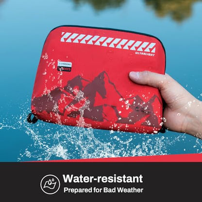 RHINO RESCUE Ultralight First Aid Kit Water-Resistent Medical Kit for Camping, Cycling, Travel, Climbing, Up to 4 Days - size: PRO