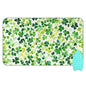 Bright Green Clover St. Patrick Ironing Mat for Table top Portable Ironing Pad Blanket for Washer Dryer Countertop Travel - color: Bright Green Clover St. Patrick