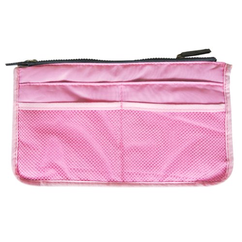 Wrapables® Unisex Bag Insert Organizer, Travel Bag Organizer (Pink) - color: Pink