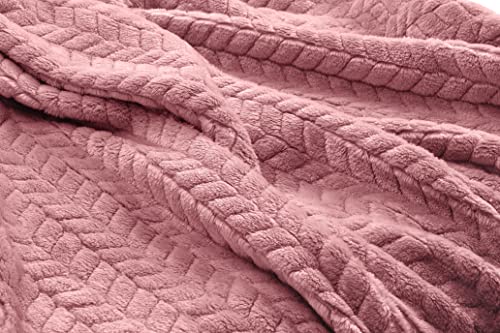EverSnug Travel Blanket & Pillow 68x42 - Premium Ultra-Soft Microfleece 2 in 1 Compact & Packable Flight Blanket with Soft Bag Pillowcase, Hand Luggage Sleeve and Backpack Clip (Light Pink) - color: Light Pink