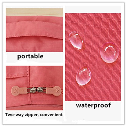 Vpang Portable Multi-Functional Socks Underwear Bra Organizer Case Travel Storage Bag Packing Cube Cosmetic Bag (Pink)