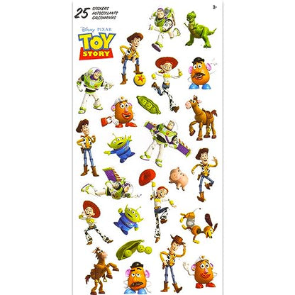 Toy Story Duffle Bag Set for Kids - Bundle of Buzz Lightyear Luggage Carry-On Suitcase Bag Plus Stickers, Water Bottle, More | Toy Story Travel Set