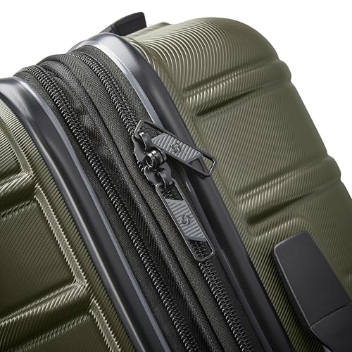 Samsonite Omni 2 Hardside 2 Piece Set - Includes Global Carry-On & Large Checked Suitcases - 360° Dual Spinner Wheels - Integrated TSA Lock & Expansion - Amazon Exclusive - Vita Olive - color: Vita Olive, size: 2-Piece Set (Carry-on/Large)