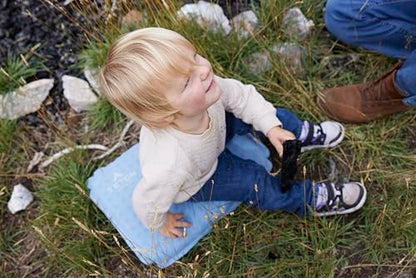 Teton Camping Seat Cushion; Stadium Seat; Office Chair; Car Pad; Inflatable, Bluestone - color: Bluestone