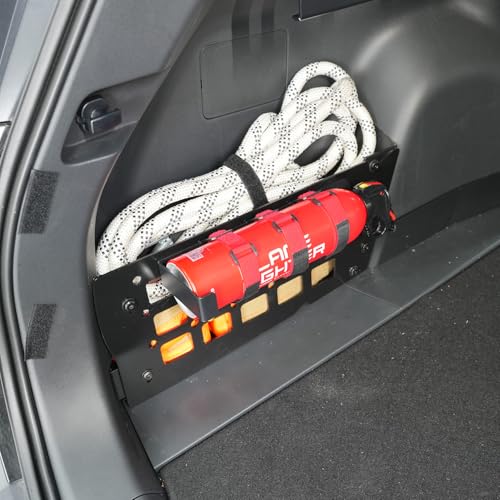 HIGH FLYING for Toyota RAV4 2026 2027 Car Accessories Modular Storage Molle Panel Cargo Shelf Organizer Luggage Carrier Rack Aluminum Alloy (Storage Box B) - size: 2026 2027 Storage Box B