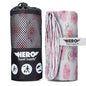 Hero Microfiber Large Beach Towel Compact for Travel (Pretty in Pink, 40" x 72") - color: Pretty in Pink, size: 40" x 72"