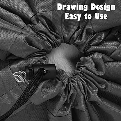 Sylfairy 2 Pack Extra Large Travel Laundry Bag, Dirty Clothes Organizer with Drawstring,Heavy Duty Travel Laundry Bags,Easy Fit a Laundry Hamper Travel Essentials (Black+Grey, 24" x 36") - color: Black+Grey