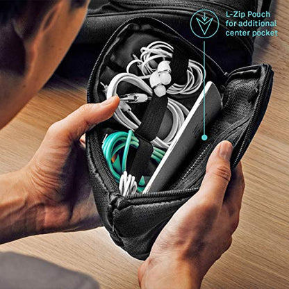 UT Wire Pocket Travel Organizer Case and Accessory Holder, 2 Pack, Black - size: 2 Pack