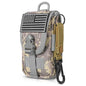 SOWHUP Tactical Molle Pouch Cell Phone Pouch Holster Small Utility EDC Pouch Gadget Organizer Bag - color: ACU2