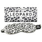 TheSleepGuard Pure Silk Sleep Mask [100% 6A Mulberry Silk, 22 Momme] Light Blocking Travel Essentials. Eye Masks for Sleeping. Black Oeko-Tex Blindfold. Eye Covers for Men & Women - color: Leopard Print
