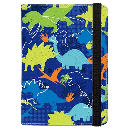 passport Holder,Rfid Blocking Travel Wallet Credit Card Case Cute Passport cover for Women/Men,Boys Girls Travel Essentials (Dinosaur) - color: Dinosaur