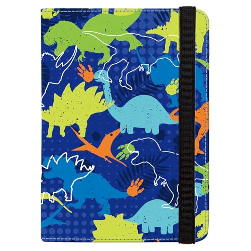passport Holder,Rfid Blocking Travel Wallet Credit Card Case Cute Passport cover for Women/Men,Boys Girls Travel Essentials (Dinosaur) - color: Dinosaur