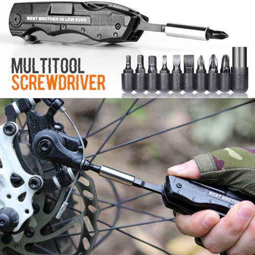 Brother in Law Gifts, Multitool Knife, Gifts for Brother in law, Christmas Practical Gift, Brother’s Birthday Presents, Brother-in-law Gift for Camping, Hiking, Fishing, 20 in 1 Multitool - style: BROTHER IN LAW GIFTS