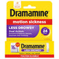 Dramamine Motion Sickness Less Drowsy, for Nausea Relief During Travel, 16 Count - size: 16 Count (Pack of 1)