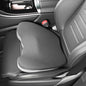 2 in 1 Car Seat Cushions or Lumbar Support Pillow for Driving, Memory Foam Truck Seat Pad for Office Chair, Sciatica & Lower Back Pain Relief, Grey