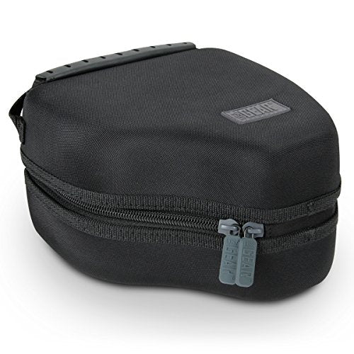 USA Gear Hard Shell Camera Case for DSLR & Mirrorless Cameras, Compatible with Canon, Nikon, Sony & Fujifilm - Fits EOS R100, Rebel T7 / 2000D, Nikon Z30, Sony A7III / A7 IV, Fujifilm X-T5 / X-T50 - color: Hard Case - Black