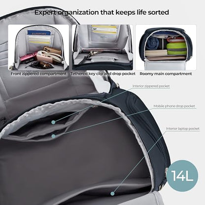 Travelon Anti-Theft Classic Backpack - color: Midnight