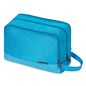 Toiletry Bag for Men Hanging Dopp Kit Water Resistant Shaving Bag Small Toiletry Bag for Traveling (Pure Blue) - color: Pure Blue