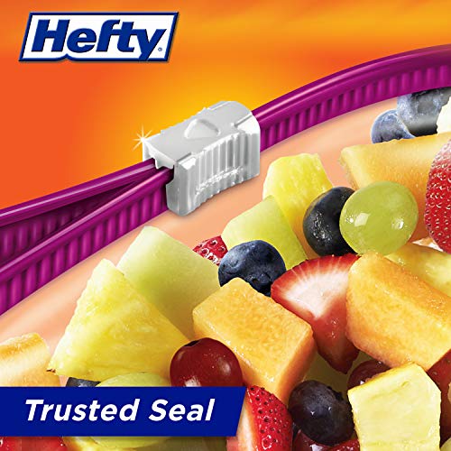 Hefty Slider Storage Bags, Gallon Size, 66 Count - size: 66 Count (Pack of 1)