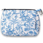 POPUPS Large Makeup Bag with Zipper - Waterproof Neoprene Cosmetic Bag 7.7 x 10.75 x 5 inches (Toile) - color: Print-Toile