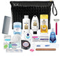 Convenience Kits International Women’s Premium 20-Piece Kit with Travel Size TSA Compliant Essentials in Stylish Cosmetic Bag - style: Patene Kit