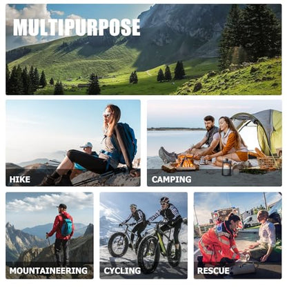 Ancable 33oz (1L) Collapsible Water Bottles, 3-Pack Reusable Travel Foldable Water Bottles for Hiking Camping Running Bike, BPA-Free Water Bottle - color: Clear x 3, size: 33 Ounces