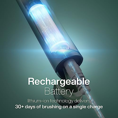 Aquasonic Icon ADA-Accepted Rechargeable Toothbrush | Magnetic Holder & Slim Travel Case | 2 Brushing Modes & Smart Timers | Gentle Micro-Vibrations (Mint) - color: Mint