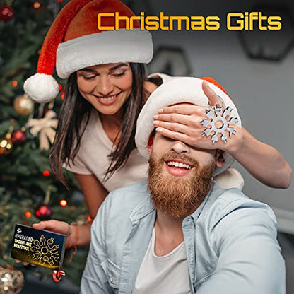 20-in-1 Snowflake Multi Tools & Upgraded Credit Card Tool - Christmas Birthday Gifts for Adult Men Women