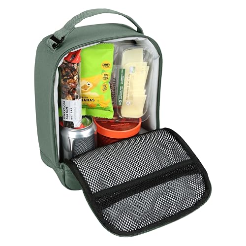 Carhartt Insulated Lunch Cooler For Men and Women, Fully Insulated Lunch Pale for Everyday Use, Green Slate - color: Green Slate