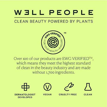 Well People Plant Power Skincare Starter Mini Set, Step-by-Step Skincare Kit For Cleansing, Hydrating, Exfoliating & Nourishing, Vegan & Cruelty-free (Pack of 2) - size: Travel Size (Pack of 2)