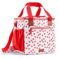 Fit & Fresh, 24-Can Soft Cooler Bag Insulated Leak-Resistant, Portable Soft Cooler, Large Cooler, Soft Sided Cooler Bag, Travel Cooler, Cherry - color: Cherry