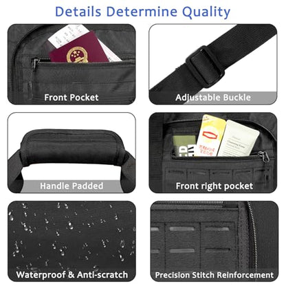 Foldable Travel Duffle Bag,Duffle Bag with Shoes Compartment and Adjustable Strap,Large Packable Travel Bags for Men Women,Waterproof Duffel Bag - color: All Black
