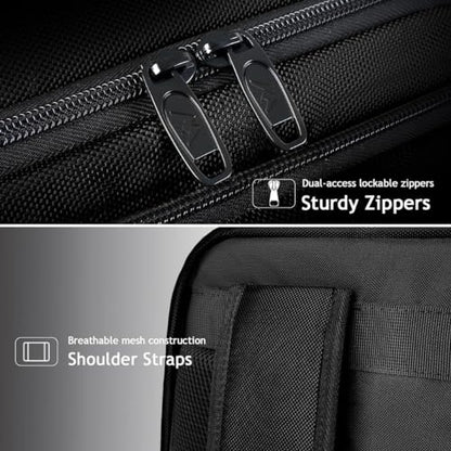 MATEIN Travel Laptop Backpack, Flight Approved Carry on Backpack with Shoe Compartment, Large Personal Item Bag Fits 15.6 inch Laptop, Water Resistant Luggage Overnight Weekender Bag, Black - color: Black, size: Large