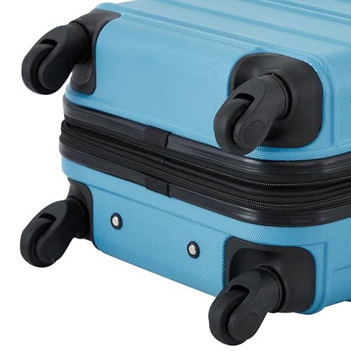 Travelers Club Phoenix Luggage, Blue Moon, 22-Inch Carry-On - color: Blue Moon, size: 22" Carry-On
