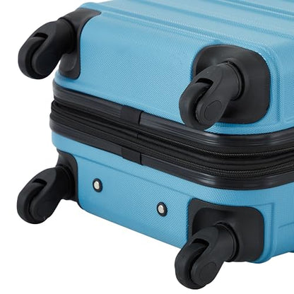 Travelers Club Phoenix Luggage, Blue Moon, 22-Inch Carry-On - color: Blue Moon, size: 22" Carry-On